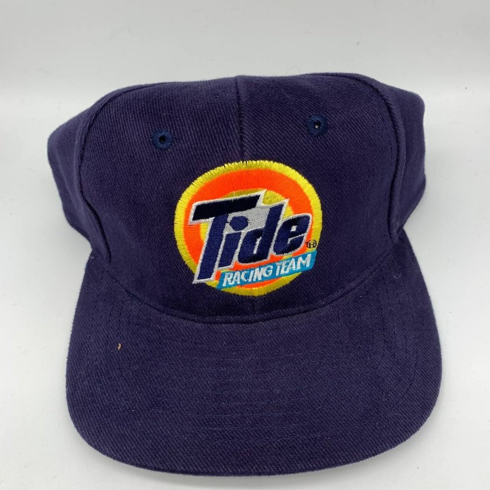 Vintage Tide Nascar Racing‎ Team Super Sport Hat Strapback Cap New Men
